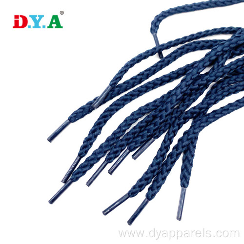 6mm Round hoodie draw string with transparent tips